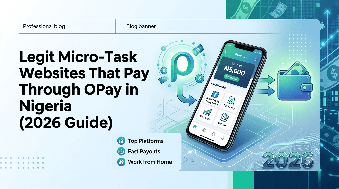 micro-task websites that pay through opay