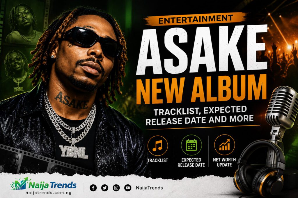 Asake new album banner artwork