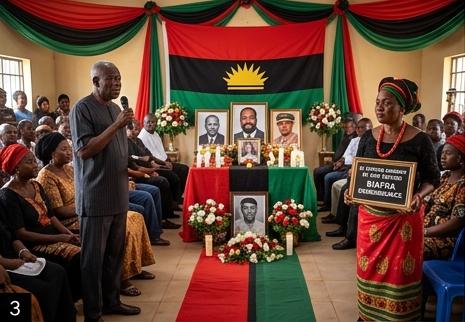 Symbols of honor on Biafra Heroes Remembrance Day