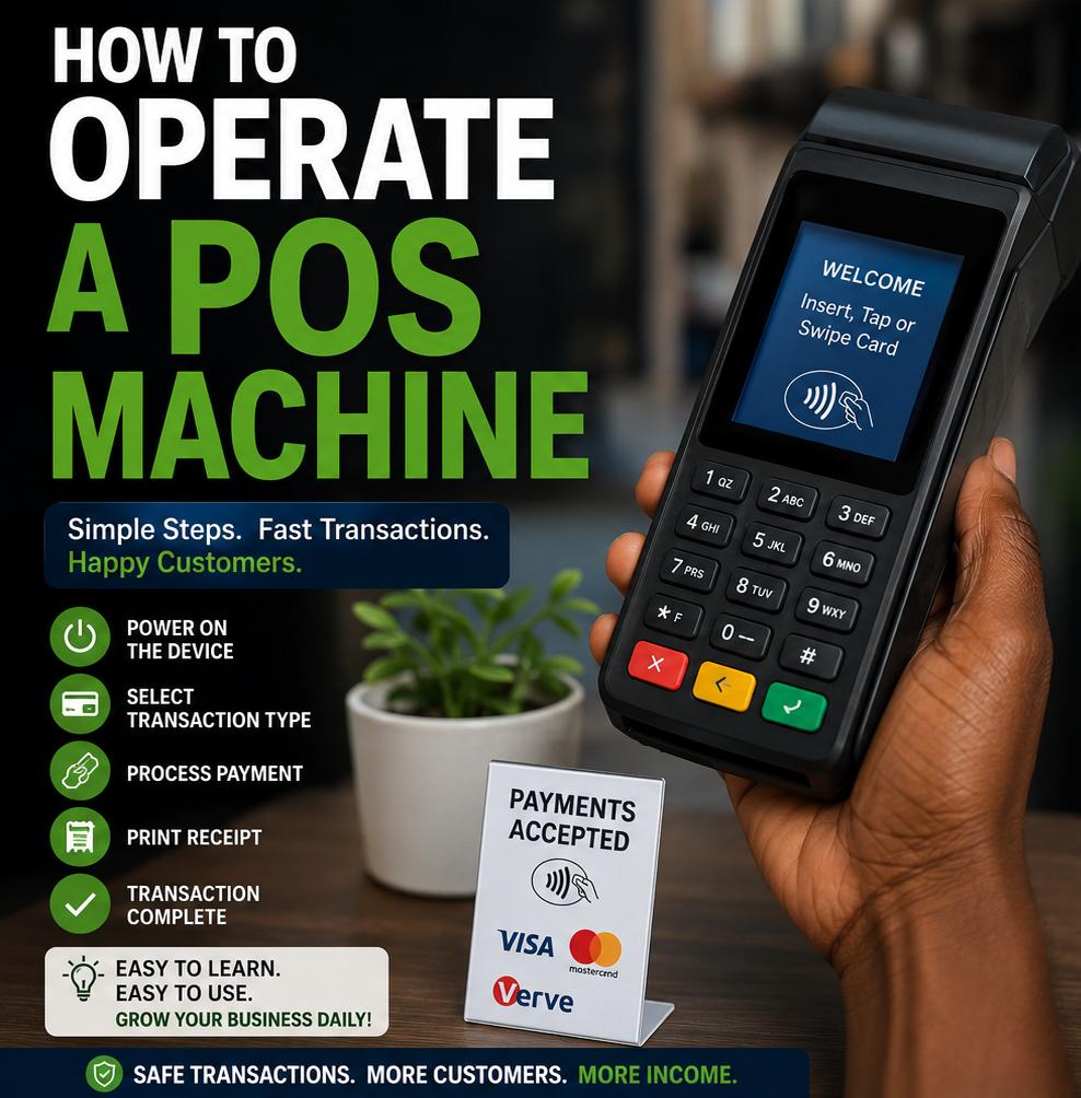 Mastering how to operate a POS machine for stable daily income stream