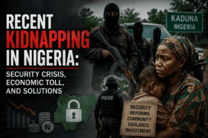Recent Kidnapping in Nigeria: Security Crisis, Economic Toll, and Solutions